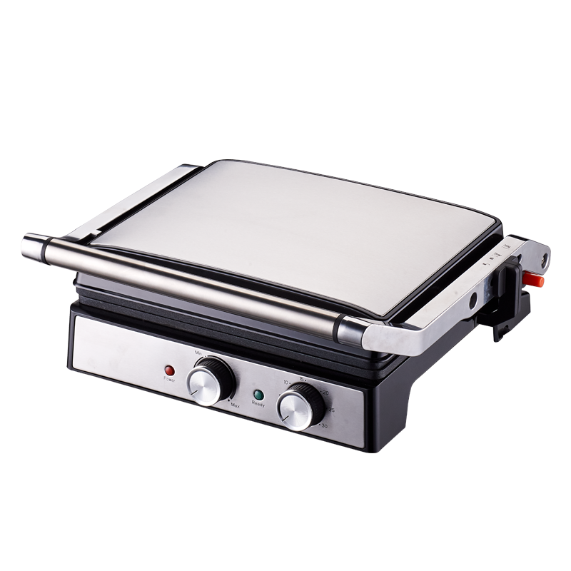 tabletop electric grill with removable plates adjustable temperature