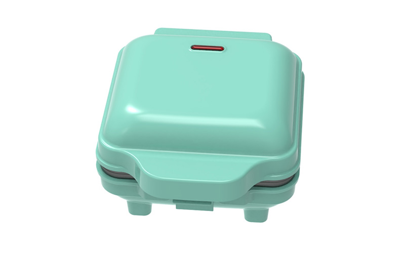 Manufacturer Small Mini Toasted Sandwich Waffle Maker with Non-Stick Plates
