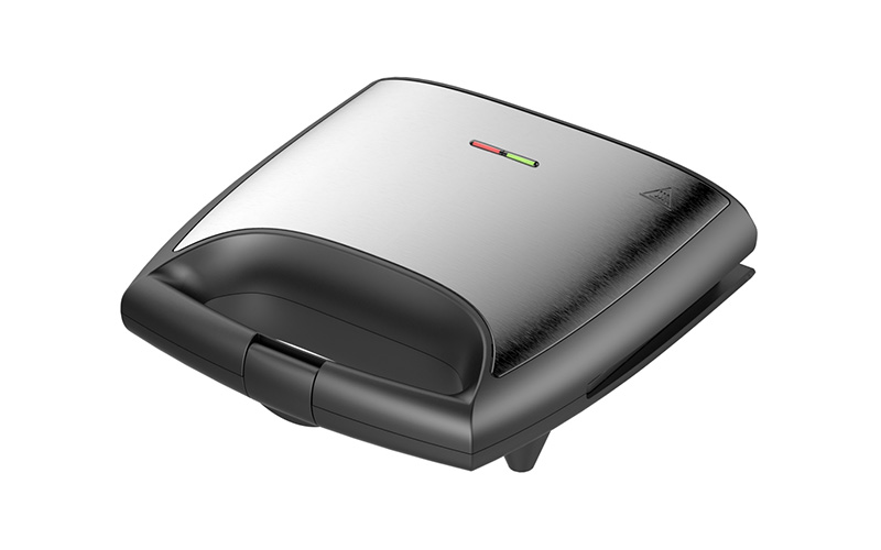 Manufacturer Hot Press Sandwich Maker with SS Panel and Non-Stick Plates