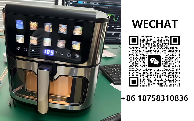 How does a digital air fryer enhance the cooking experience through smart features?