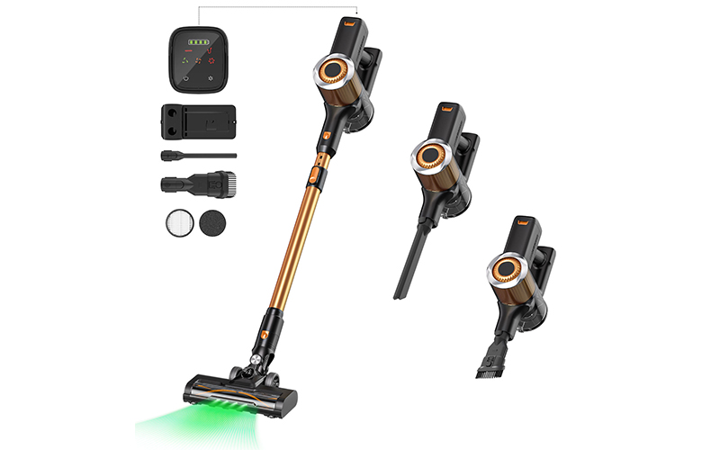 OEM Portable Handheld Vacuum | 400ml Capacity + LED Light | Multi-scene Use