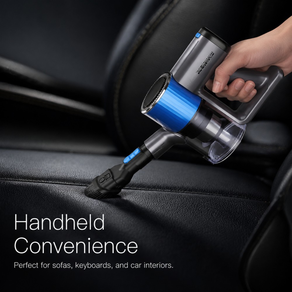 Cross-Border Bestselling Handheld Vacuum | LED Light + Wall Mount |<img class=