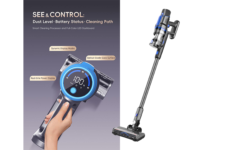 Full In-Store Marketing Kit | Posters, Videos & Display Guide Included VAC-888 Cordless Stick Vacuum