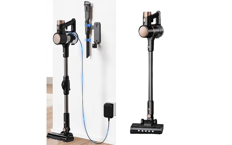 Commercial Cordless Vacuum | 25kPa Suction + HEPA Filter | For Hotel Cleaning