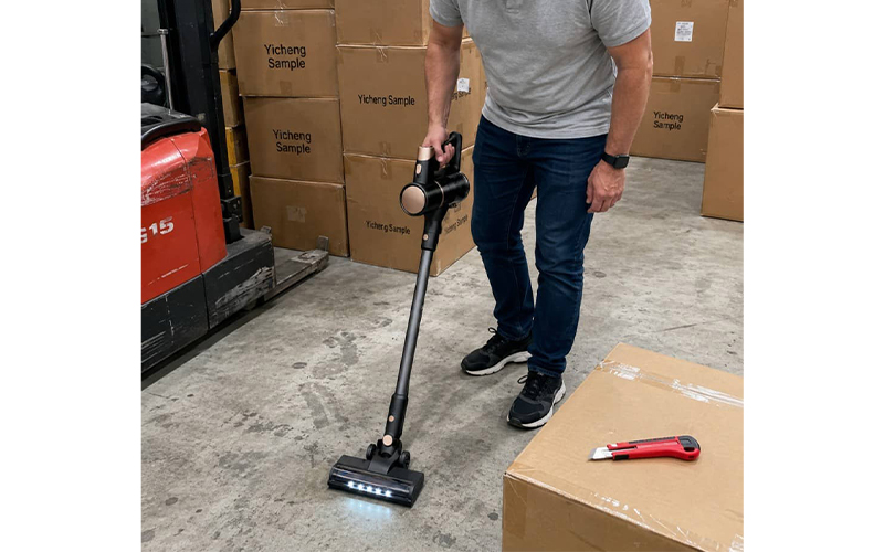 Commercial Cordless Vacuum | 25kPa Suction + HEPA Filter | For Hotel Cleaning