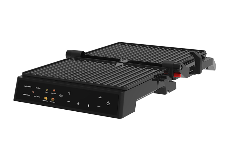 180° Open Electric Grill | 90-Min Auto Shut-Off | Ideal for Busy Parents