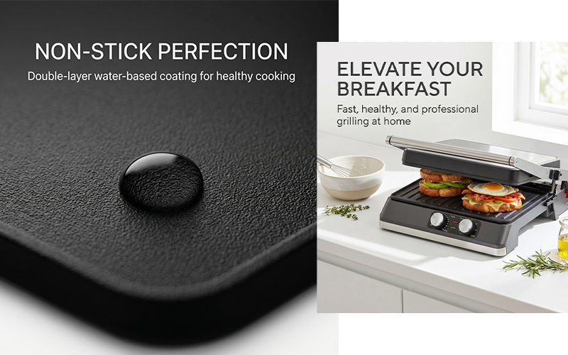 OEM Electric Grill Supplier with 1-Year Warranty & Free Spare Parts