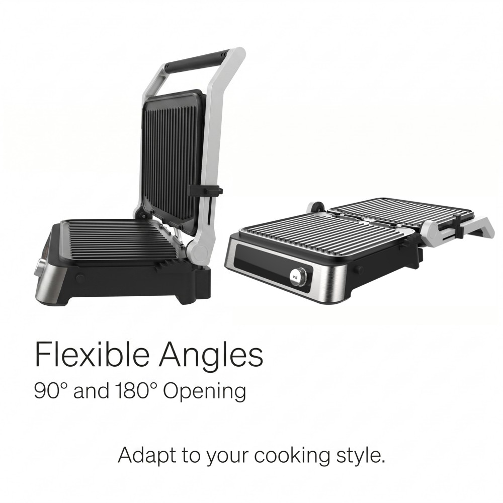 commercial grill with detachable washable plates electric grill for hotel breakfast kitchen dual voltage electric grill with OEM support grill with digital temperature control and anti-slip base energy-saving A+ rated electric grill commercial press grill for sandwiches and steaks kitchen electric grill meeting CE and UL standards compact electric grill for small restaurant use safe electric grill with grease drip tray kitchen appliance supplier for bulk production